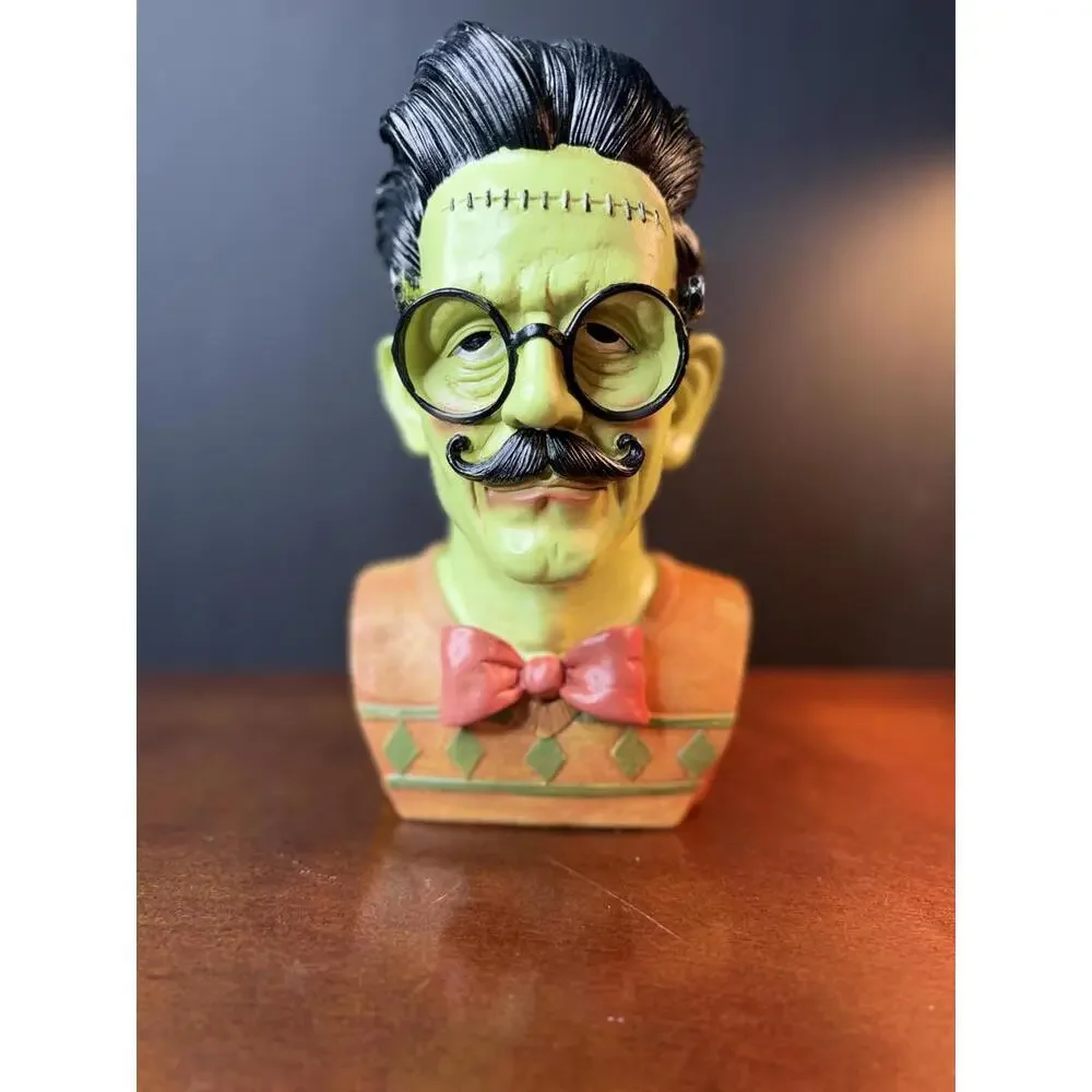 Vintage Frankenstein Bust Figurine‎